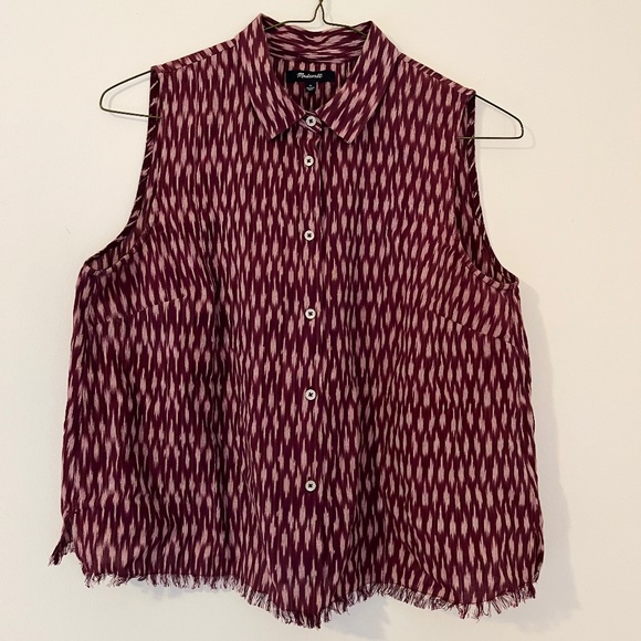 Madewell Sleeveless Blouse - Picture 1 of 3